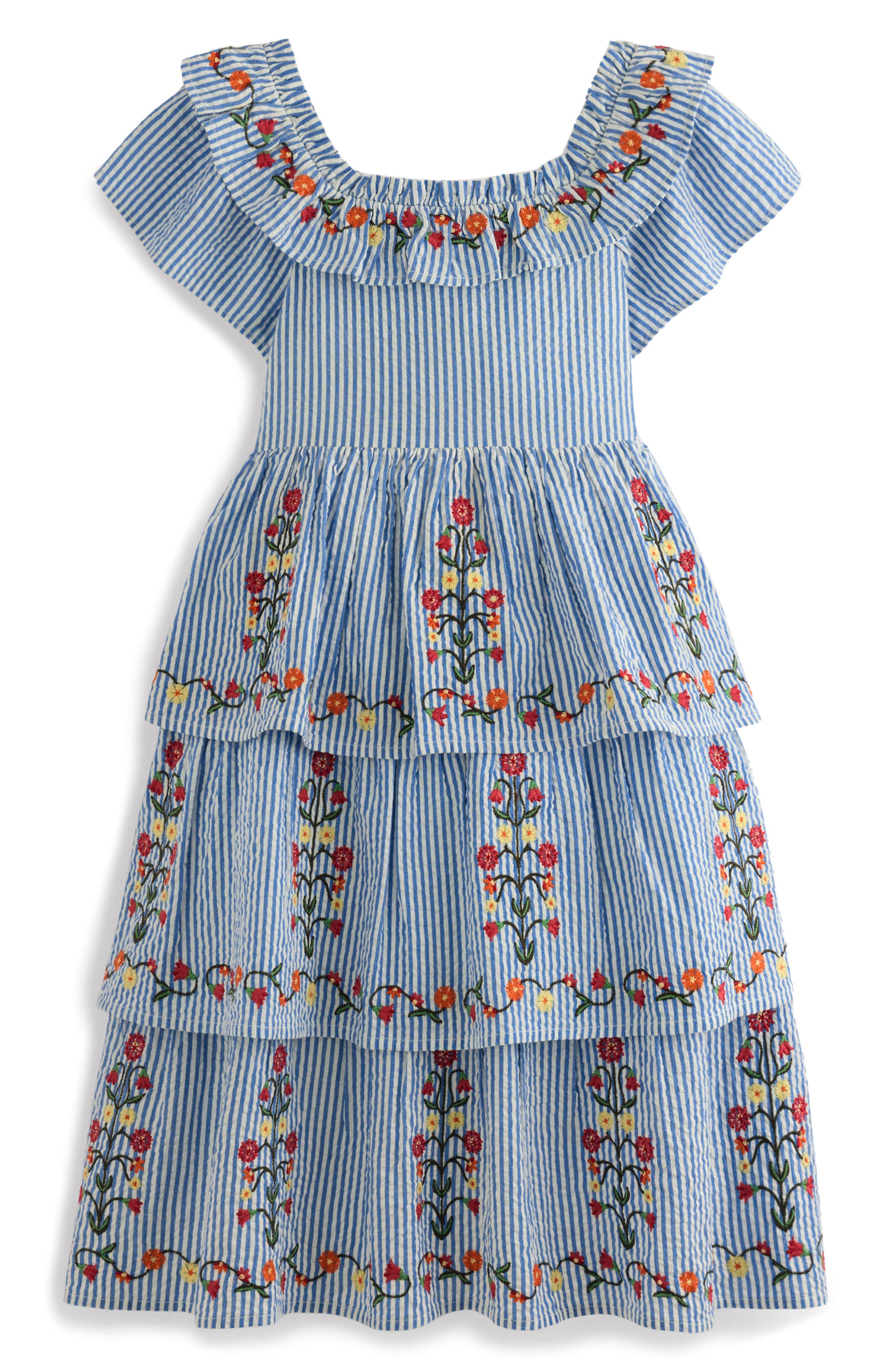 selected TICKING STRIPE FLORAL