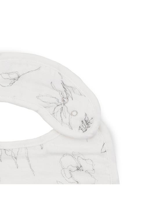 Little Unicorn 3-pack Organic Cotton Muslin Bibs In Brown