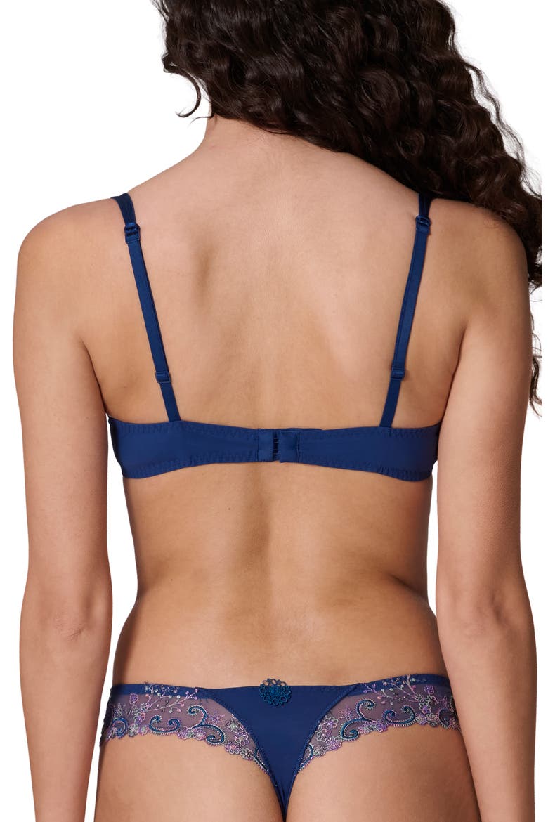'Delice' Underwire Demi Bra, Alternate, color, RAINBOW BLUE