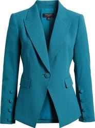 Tahari ASL One Button Blazer