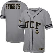 COLOSSEUM Men's Colosseum Gray UCF Knights Free Spirited Baseball Jersey