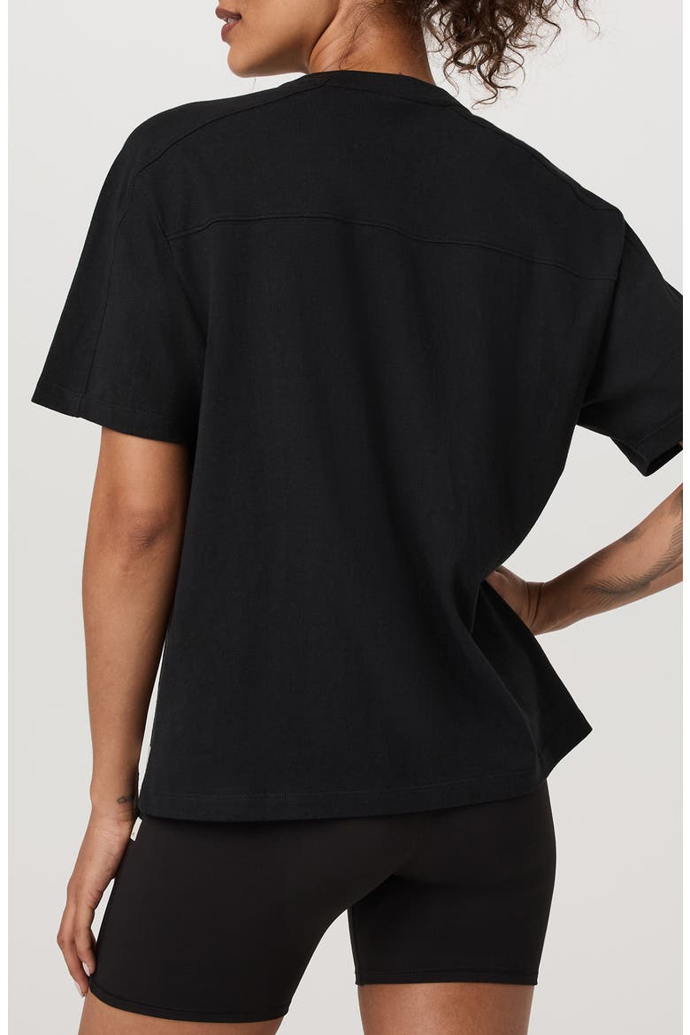 Heavyweight Organic Cotton T-Shirt, Alternate, color, BLACK