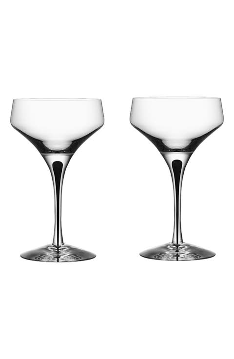 Set of 2 Metropol Coupe Glasses