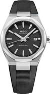 MIDO Multifort 8 One Crown Automatic Rubber Strap Watch, 40mm