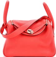 Pre-Owned Hermes Lindy Bag Clemence 26
