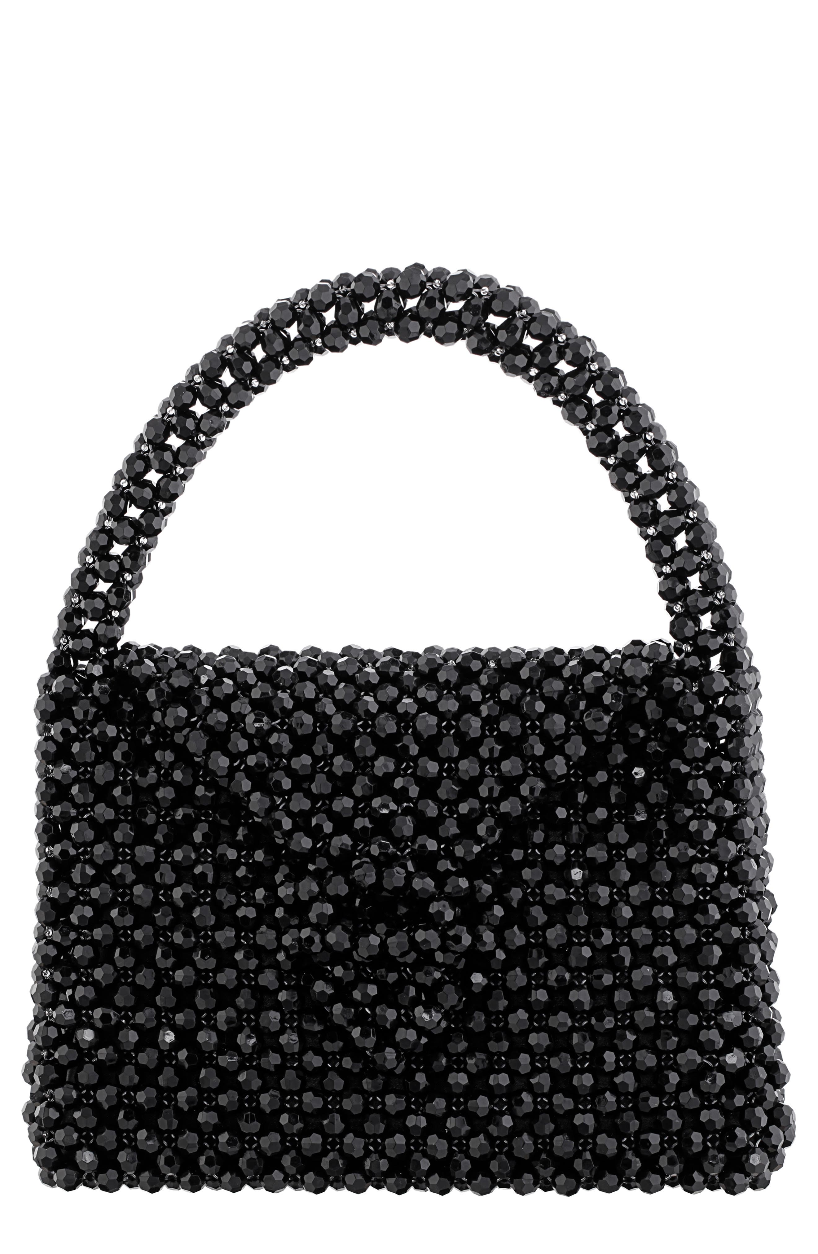 Nina Opie Beaded Satchel, Main, color, 