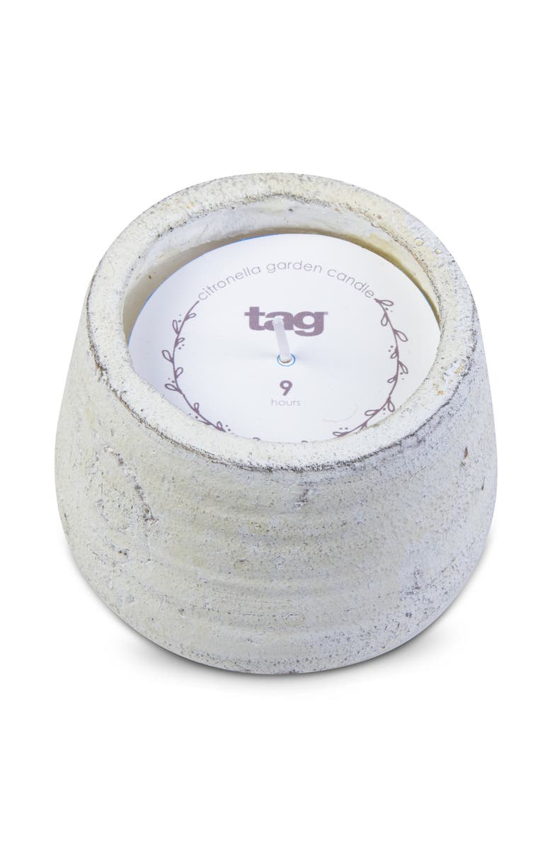 tag Nomad Citro Pot Cream Decorative Jar Candle with Citronella, Alternate, color, Beige