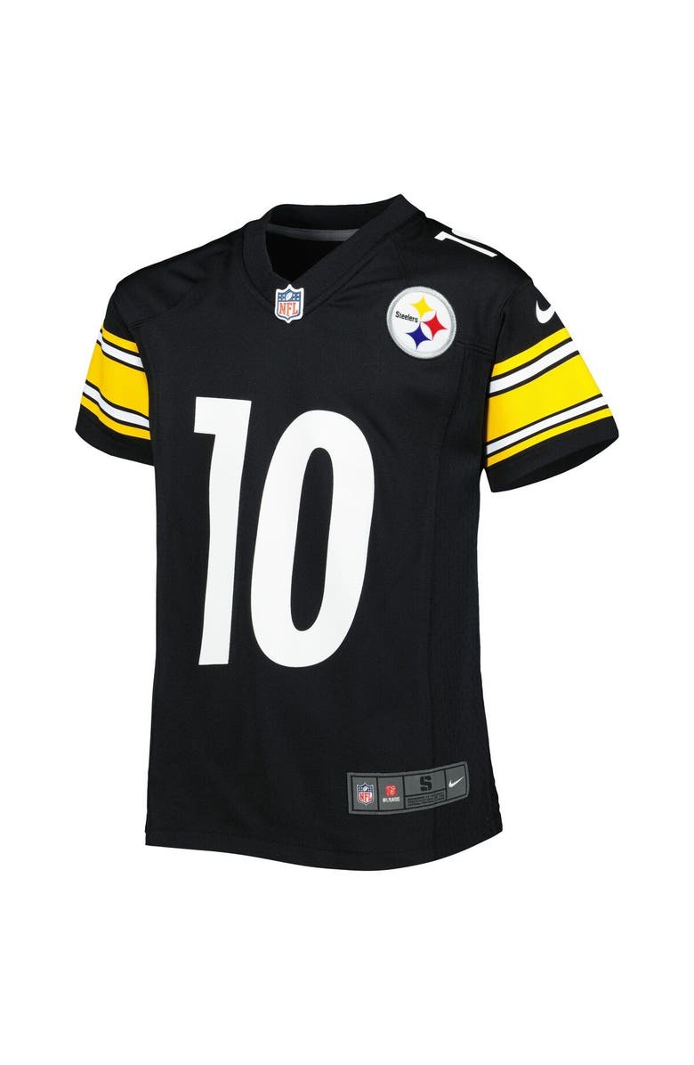 Nike Youth Nike Mitchell Trubisky Black Pittsburgh Steelers Game Jersey, Alternate, color,