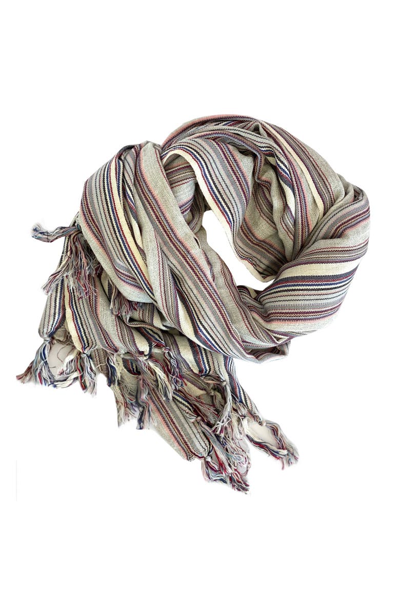 Casablanca Sustainable Turkish Towel / Blanket, Alternate, color, Gray