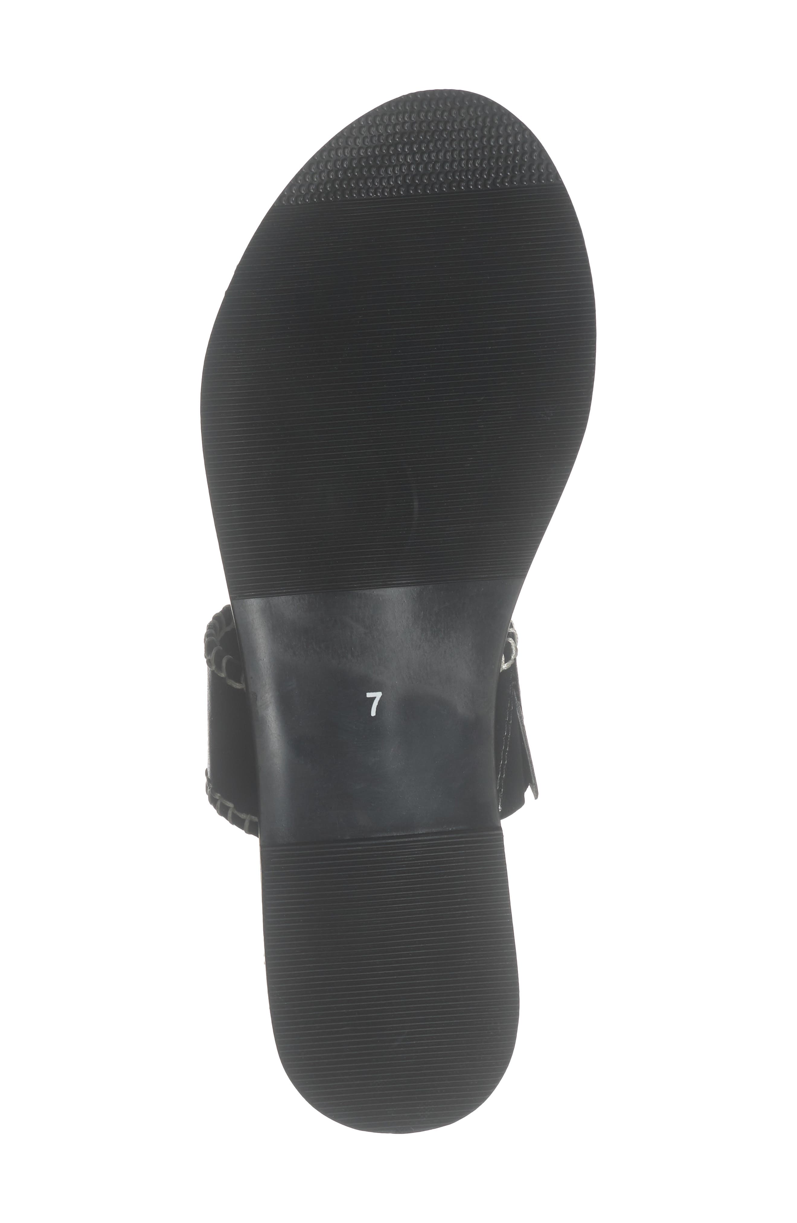 Splendid Yuna Toe Loop Sandal, Alternate, color, Black