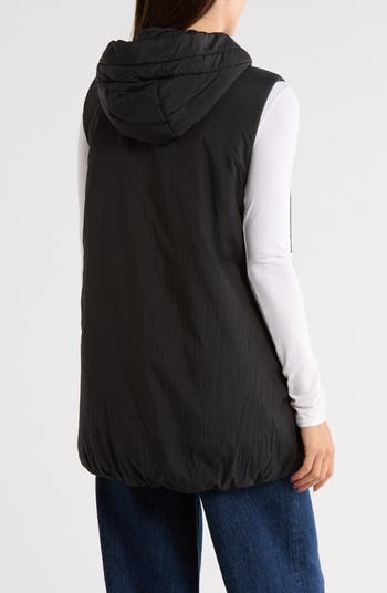 Cloud Weight Hooded Long Vest