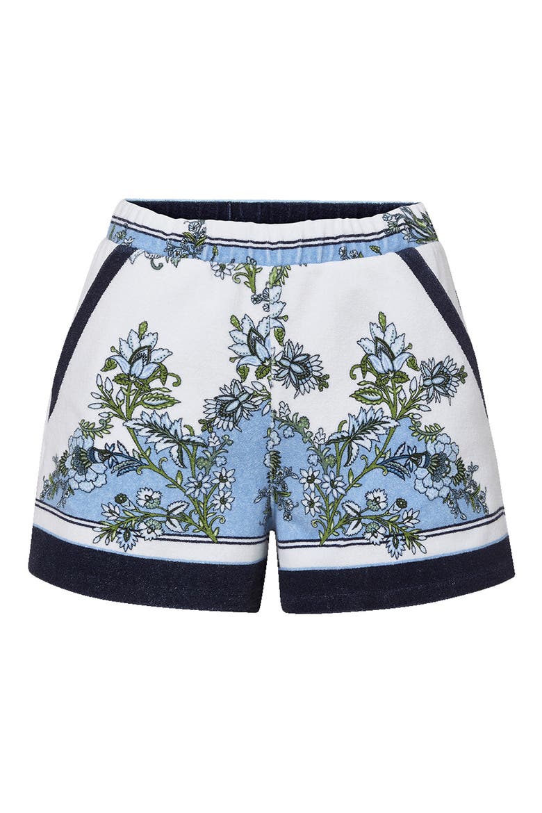 Tijana Pull-On Shorts, Alternate, color, BLUE JAY MULTI