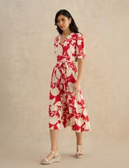HOBBS LONDON Martha Floral Jersey Dress