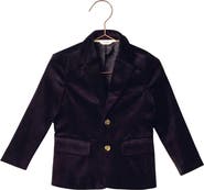 NORALEE Kids' Sebastian Velvet Blazer