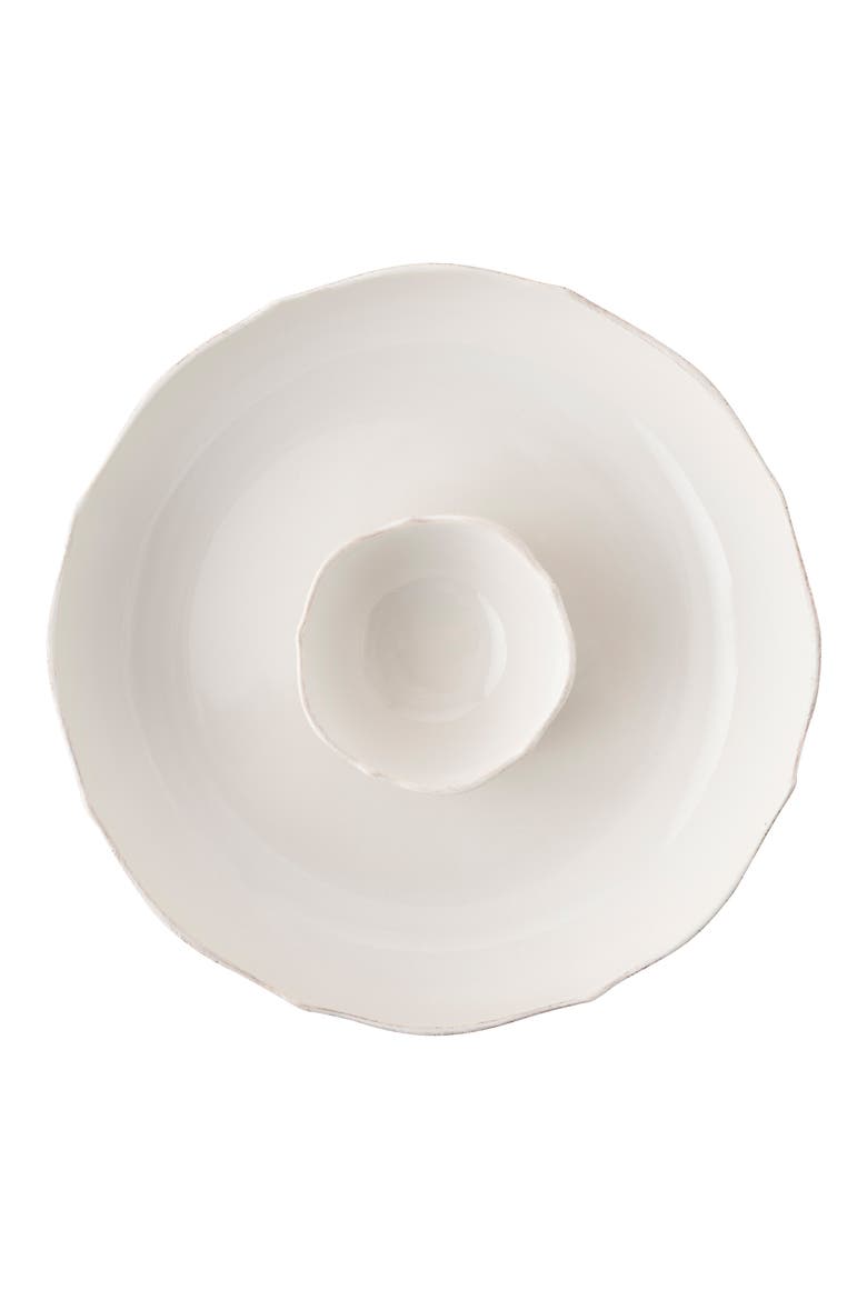 'Berry and Thread' Chips & Dip Serving Bowl, Alternate, color, WHITEWASH