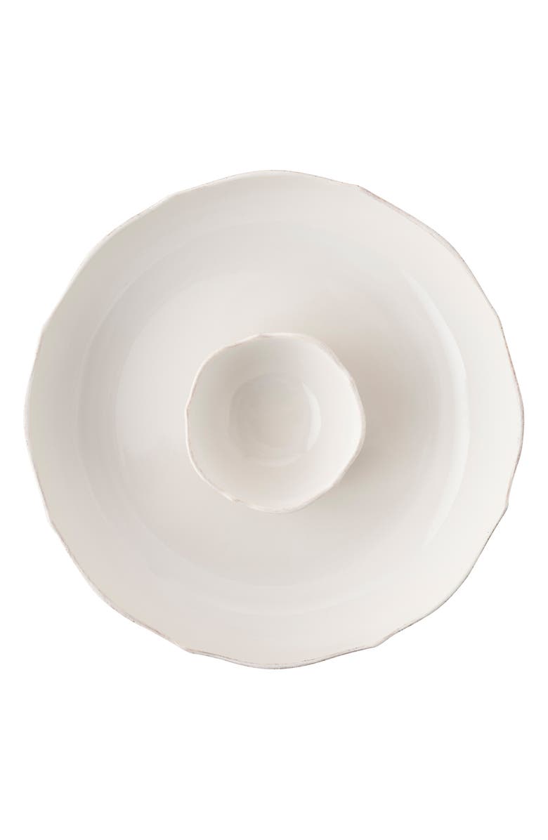 Juliska
Berry and Thread
Chips
Dip Serving Bowl, Alternate, color, Whitewash