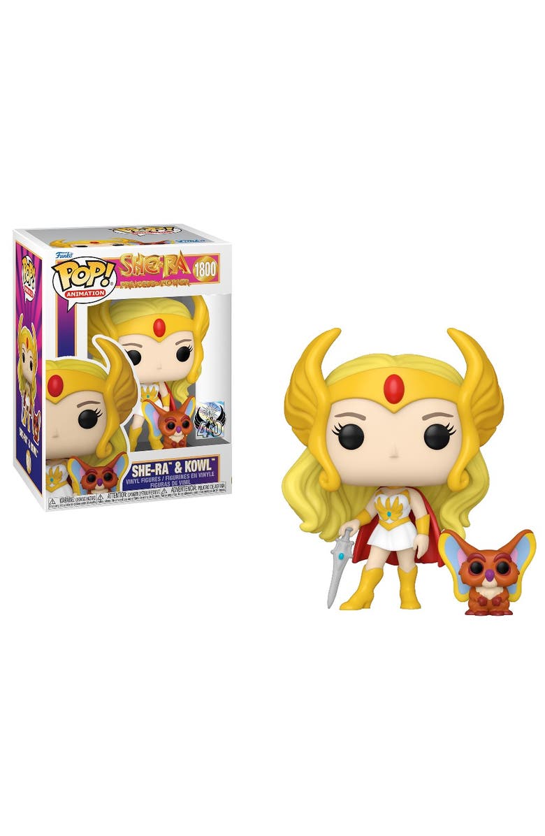 Funko She-Ra w/Kowl (She-Ra 40th Anniversary Funko Pop! Animation, Main, color, Multi-Color