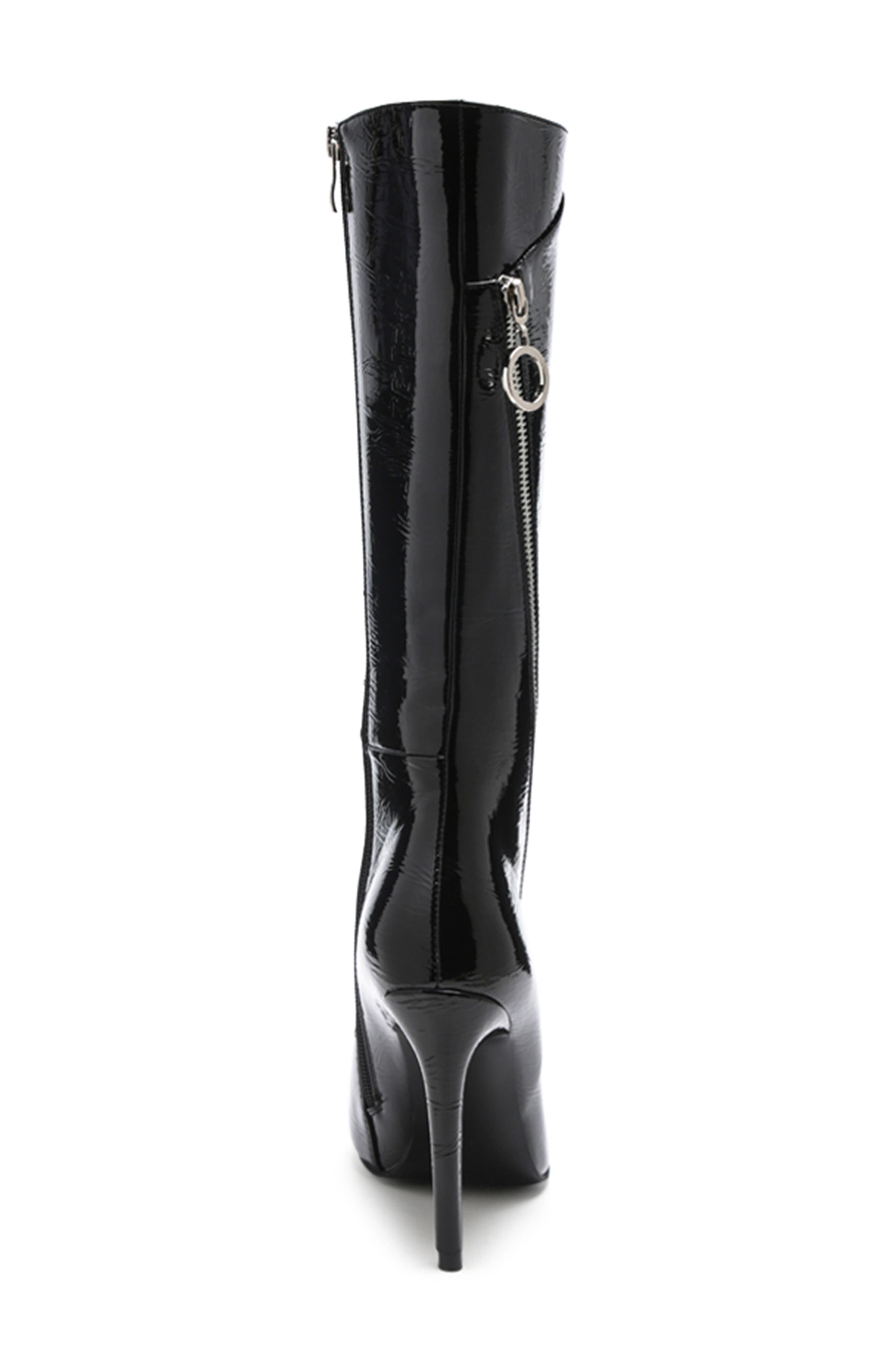 Rag & Co Tsaroh Knee High Boot, Alternate, color, Black