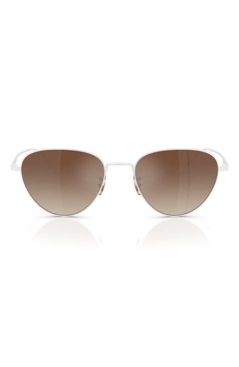 52mm Cat Eye Sunglasses