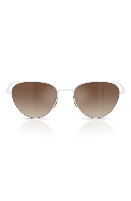 OLIVER PEOPLES OLIVER PEOPLES 52MM CAT EYE SUNGLASSES