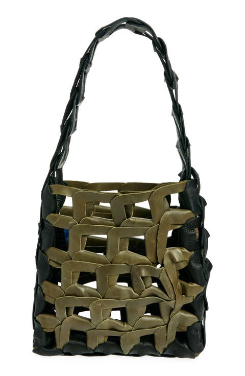 Links Leather Shoulder Bag