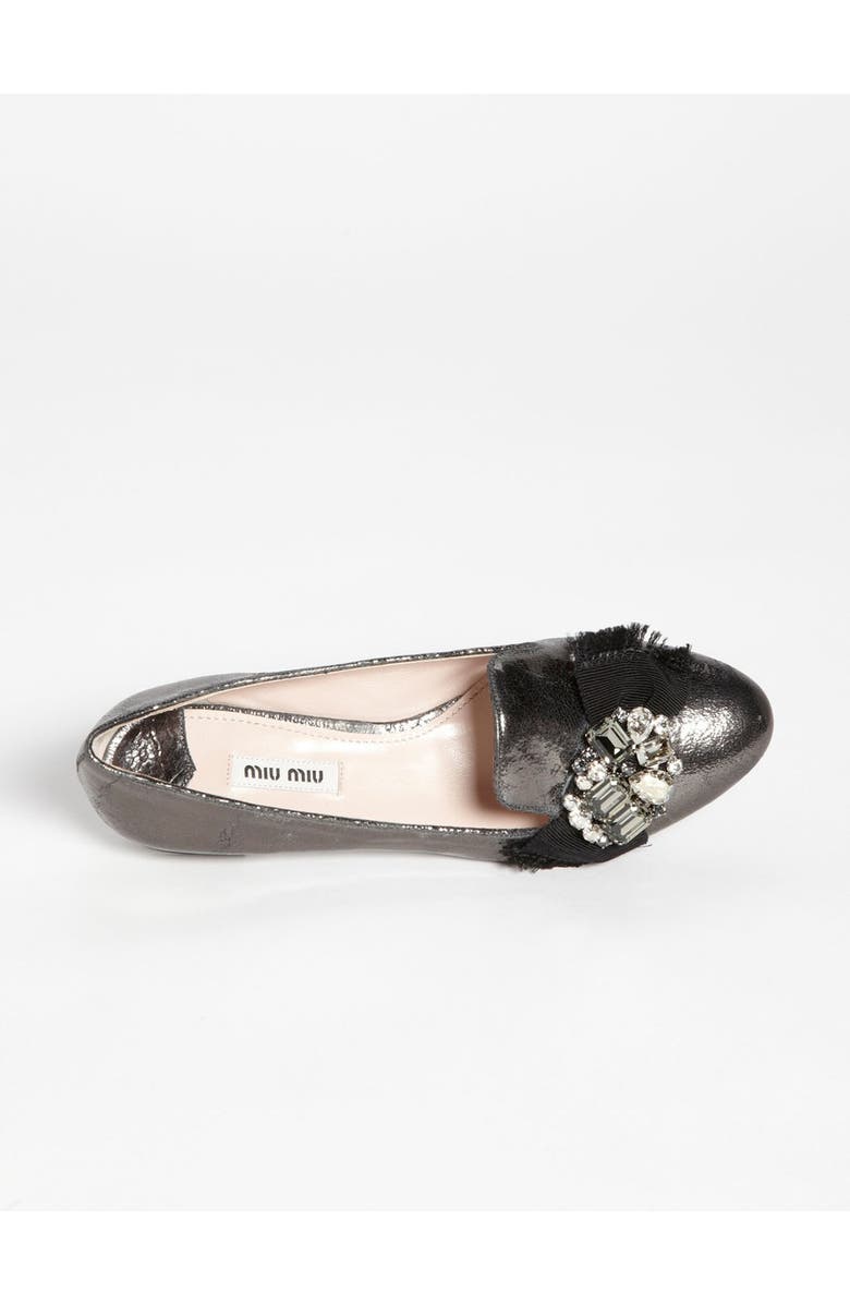 Miu Miu Crystal Loafer, Alternate, color,