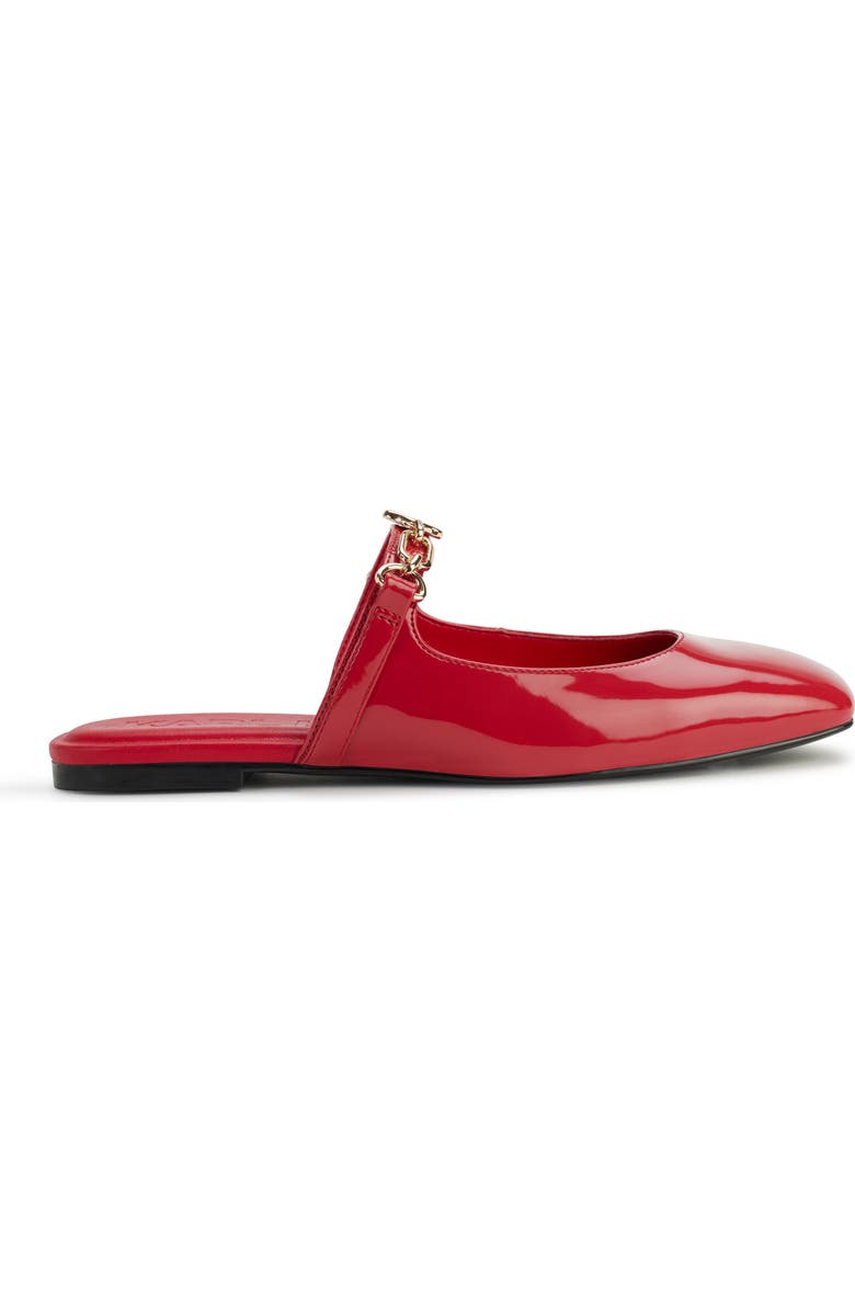 KARL LAGERFELD PARIS Zilla Mary Jane Mule, Alternate, color, Red
