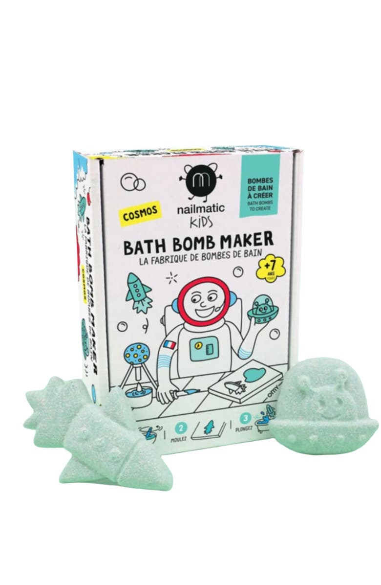 nailmatic Bath Bomb Maker Kit For Kids, Main, color, Cosmos
