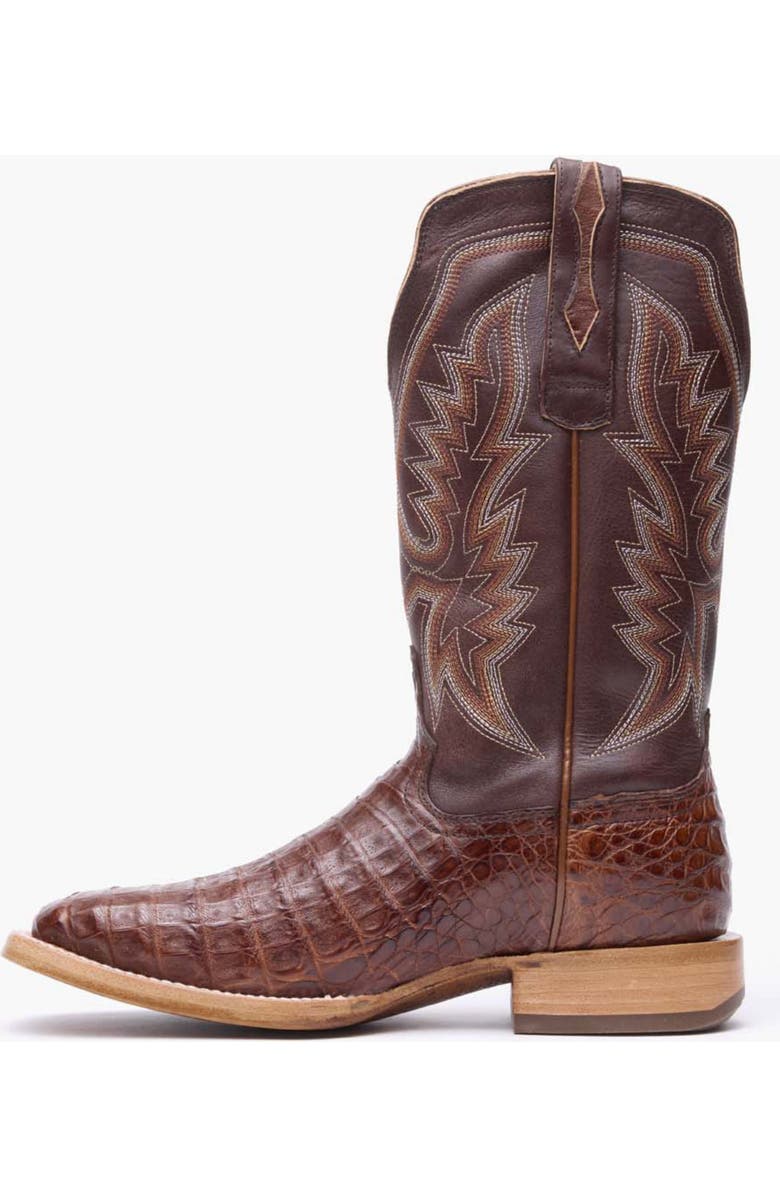 DURANGO Men's Prca Collection Caiman Belly Western Boot, Alternate, color,