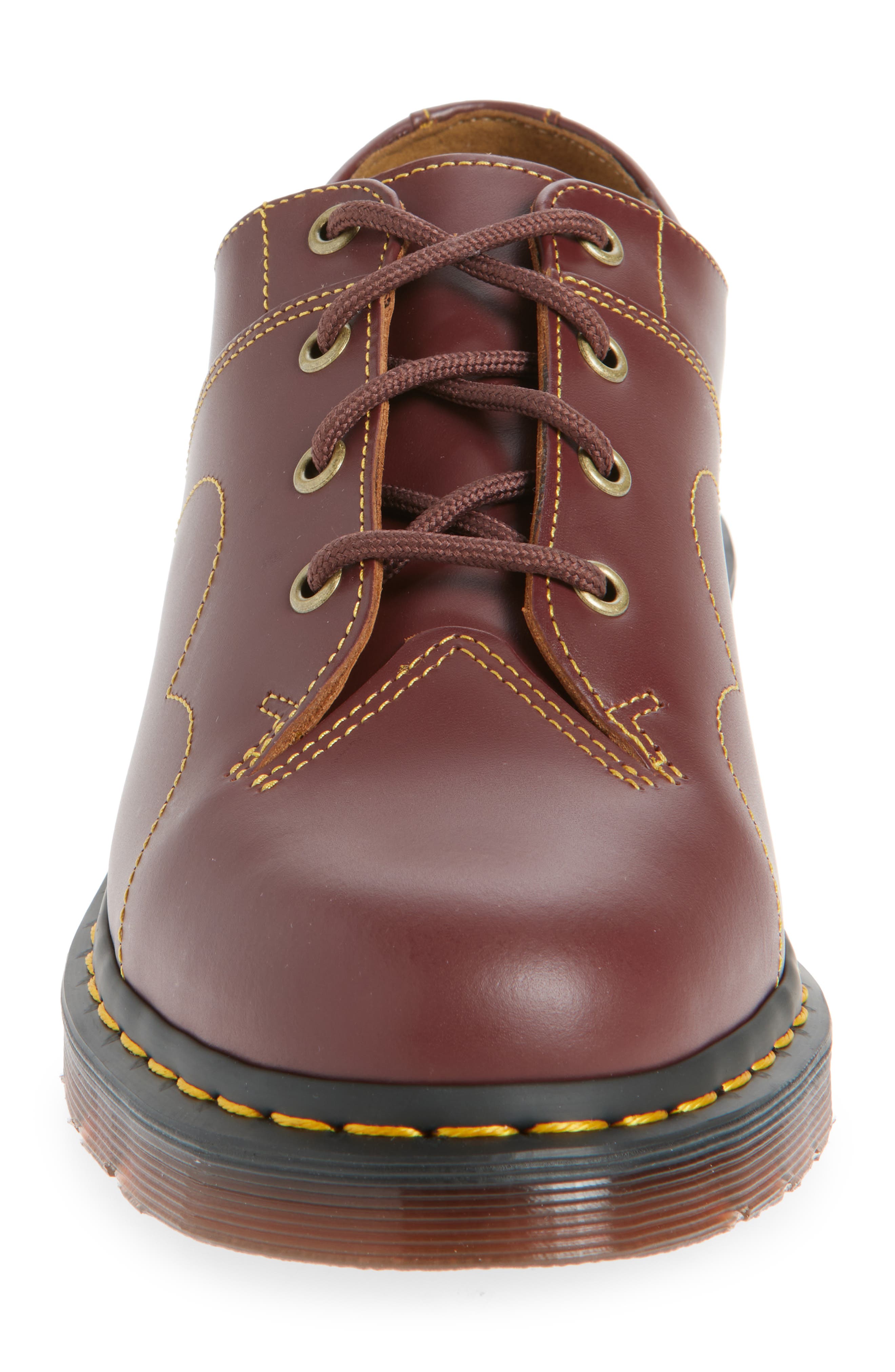 Dr. Martens Church Derby, Alternate, color, Oxblood Vintage Smooth