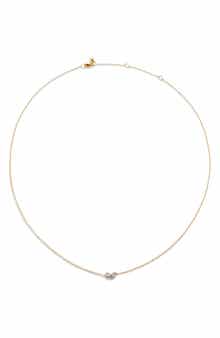 Monica Vinader Duo Lab Grown Diamond Necklace