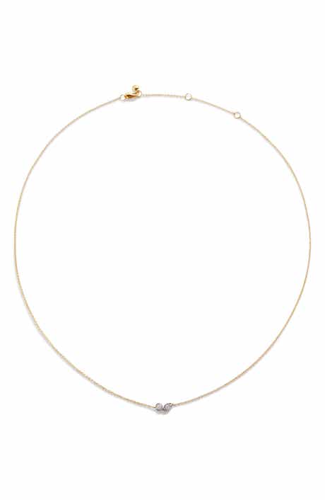 Monica Vinader Duo Lab Grown Diamond Necklace