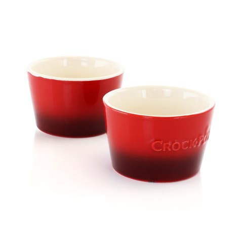 2 Piece 8 Ounce Stoneware Ramekin Set
