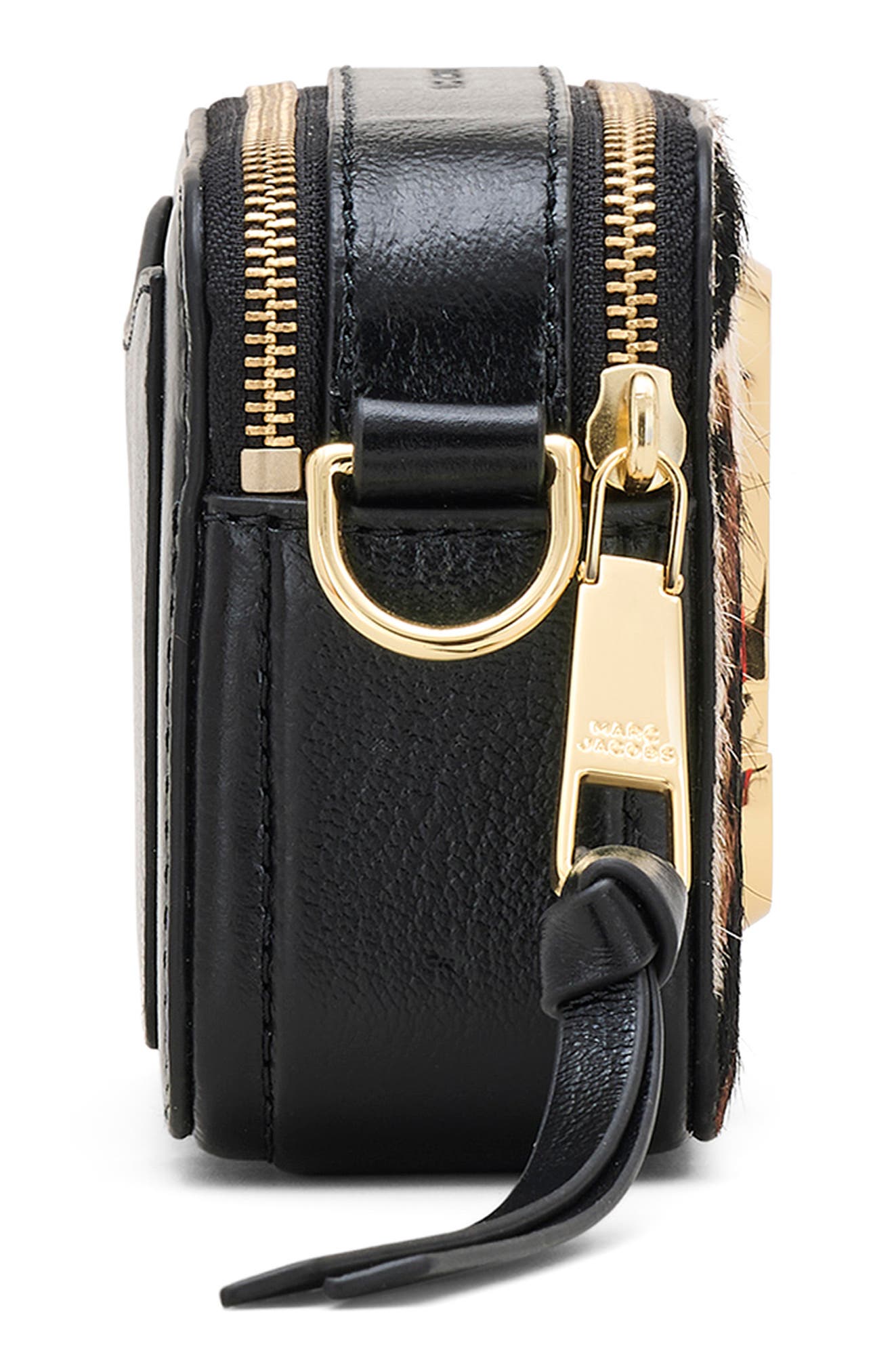 Marc Jacobs 
The Cow Haircalf Snapshot
 Genuine Calf Hair Crossbody Bag, Alternate, color, 