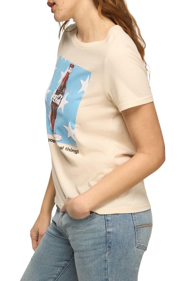 Coca-Cola Graphic T-Shirt, Alternate, color, WHITECAP GRAY