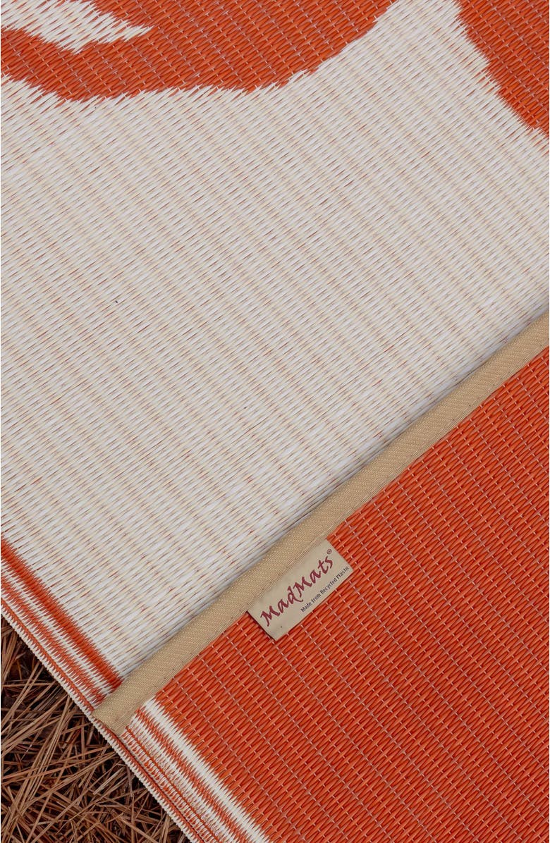 Mad Mats Double Crab Orange & Cream, Alternate, color, Orange And Cream