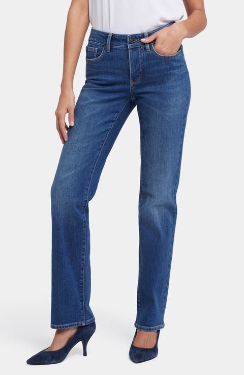 Marilyn Straight Leg Jeans (Rockford) (Petite)