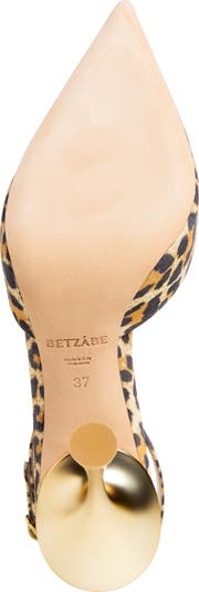 BETZÁBE Sofia Leopard Print Slingback Pump (Women) | Nordstrom