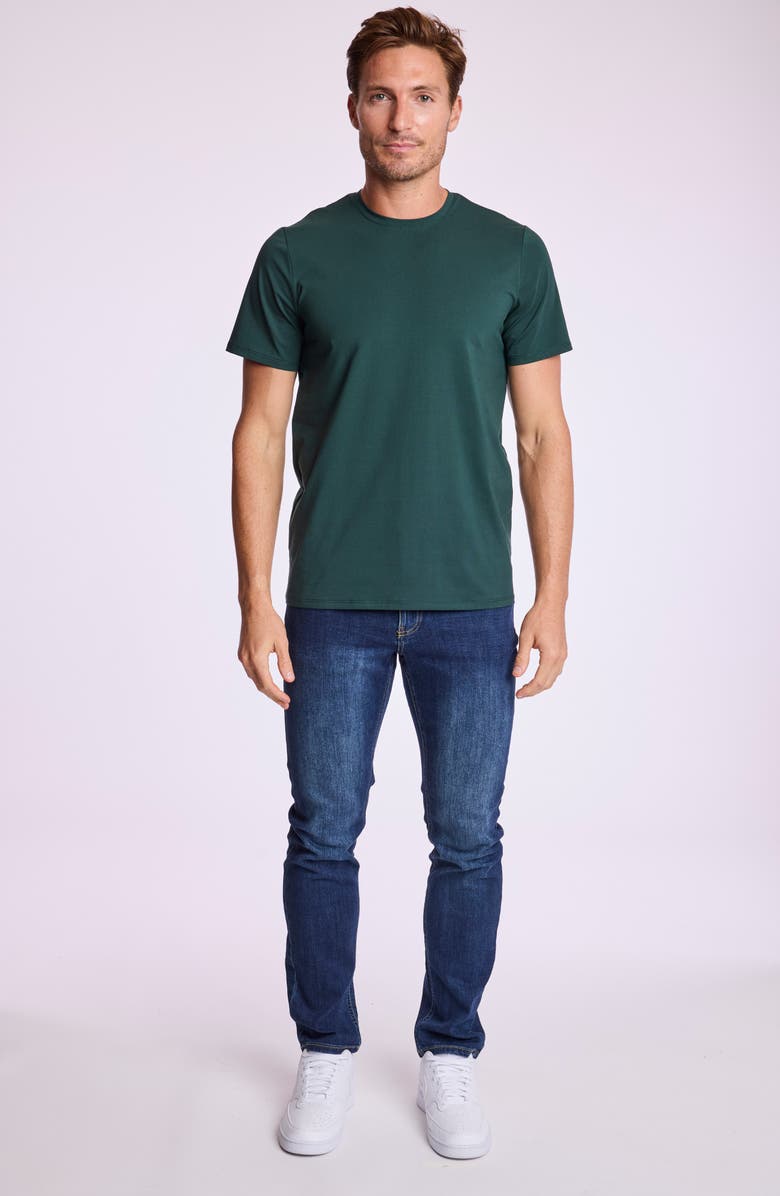 PAISLEY & GRAY Lucas Crewneck T-Shirt, Alternate, color, Forest Green