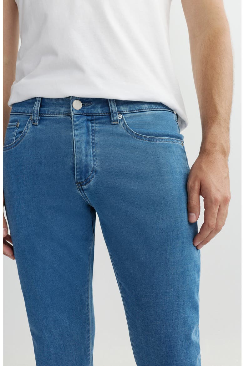 Russell DL Ultimate Knit Slim Straight Jeans, Alternate, color, HORIZON
