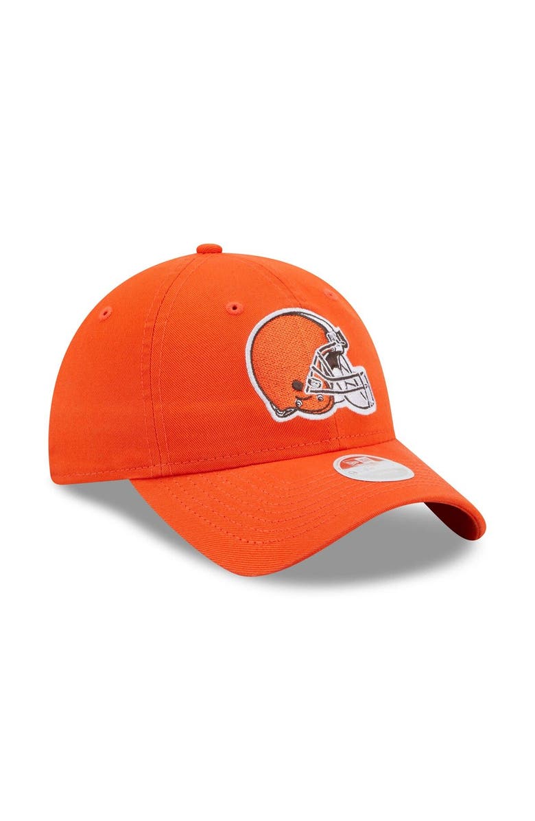 New Era Women's New Era Orange Cleveland Browns Core Classic 2.0 9TWENTY Adjustable Hat, Alternate, color, Orange