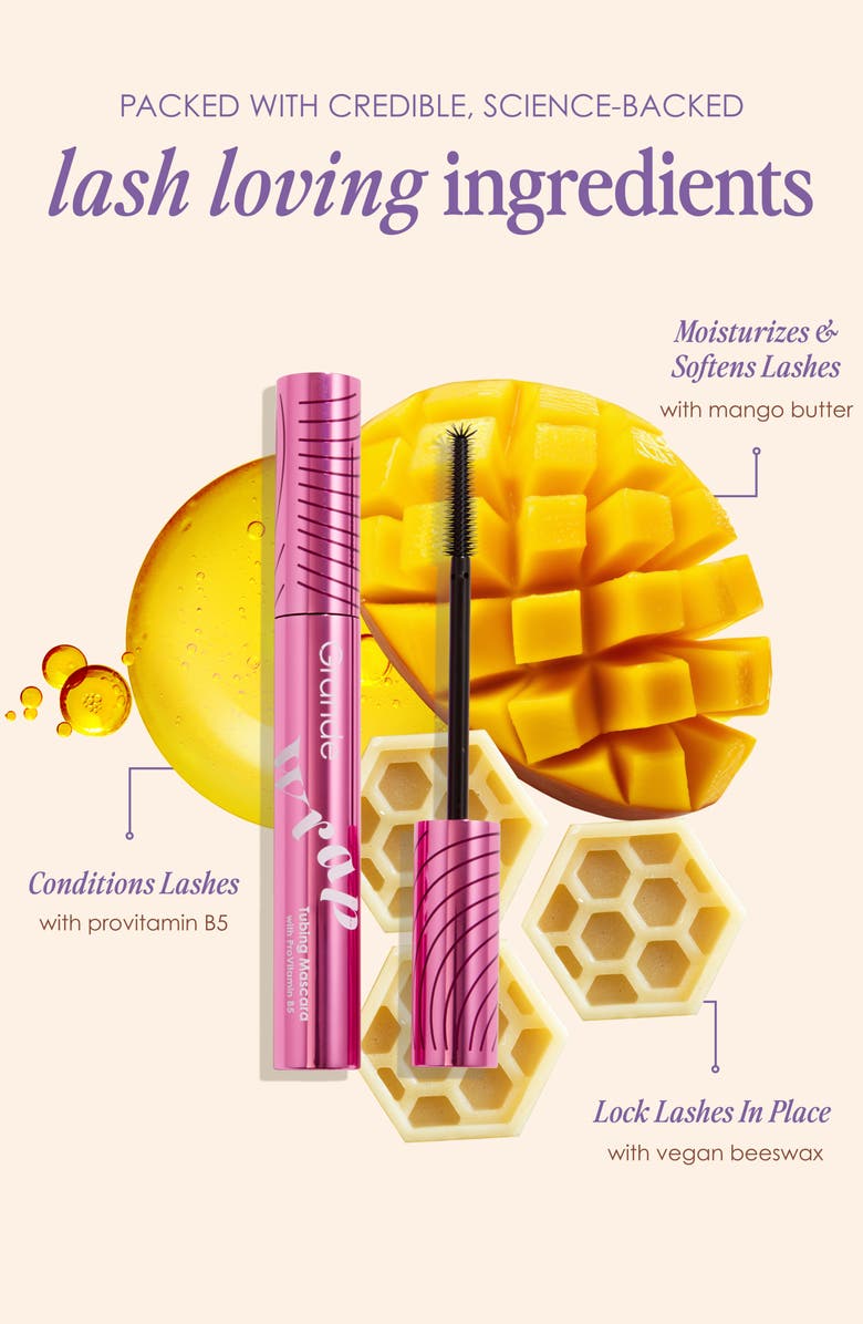 Grande Cosmetics GrandeWRAP Tubing Macara with ProVitamin B5, Alternate, color, Black