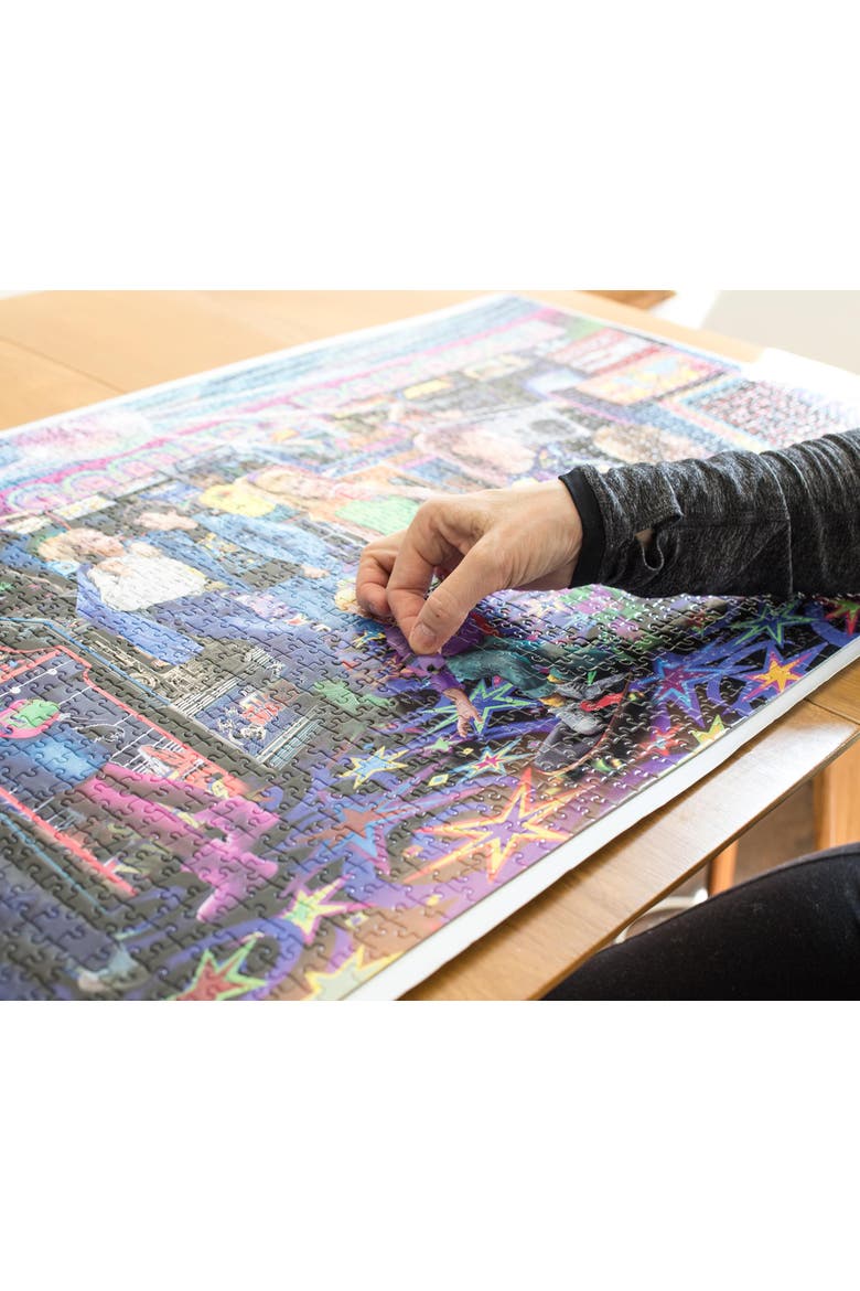 Gamers Paradise '80s Retro Arcade 2000 Piece Jigsaw Puzzle, Alternate, color, Multi-Color