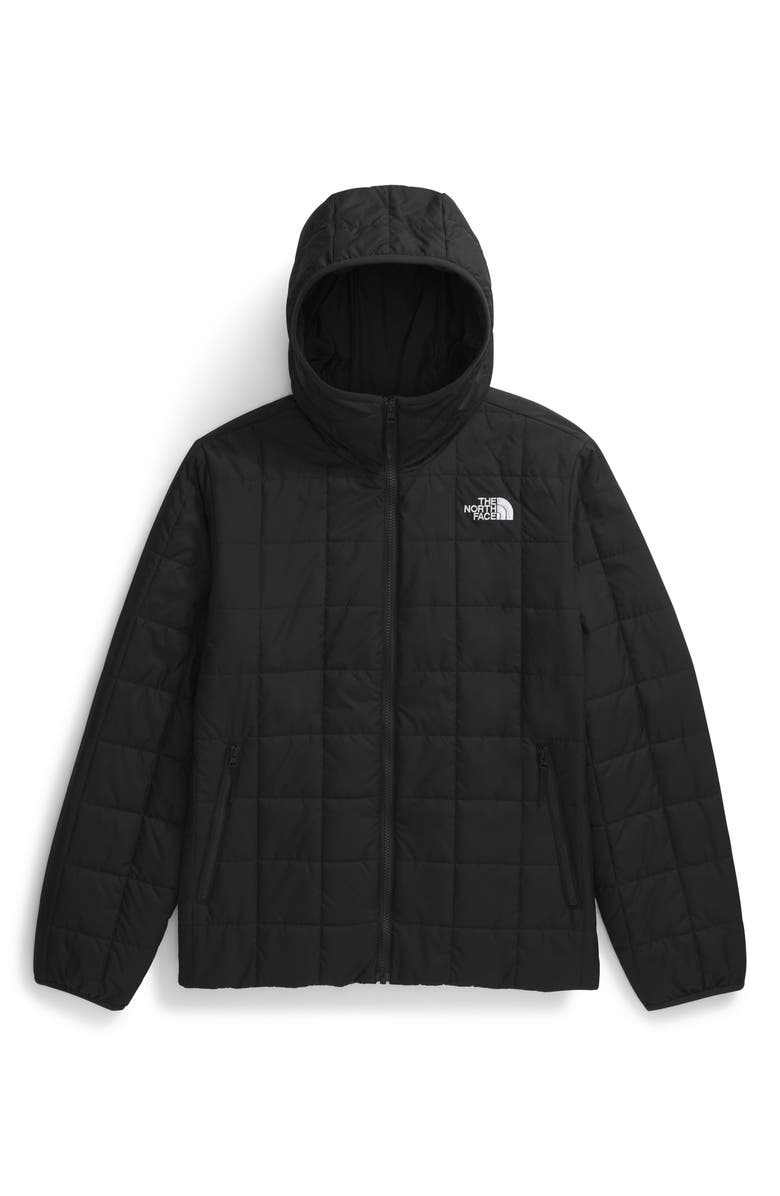 The North Face Junction Insulated Hooded Puffer Jacket, Alternate, color, Tnf Black