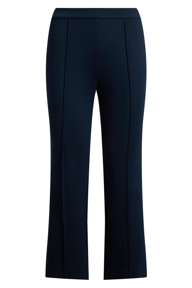 Flare Twill Ankle Pants, Alternate, color, LAUREN NAVY BLUE