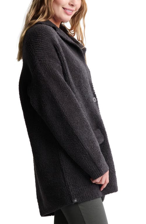 Barefoot Dreams Cozychic® Oversize Rib Cardigan In Black