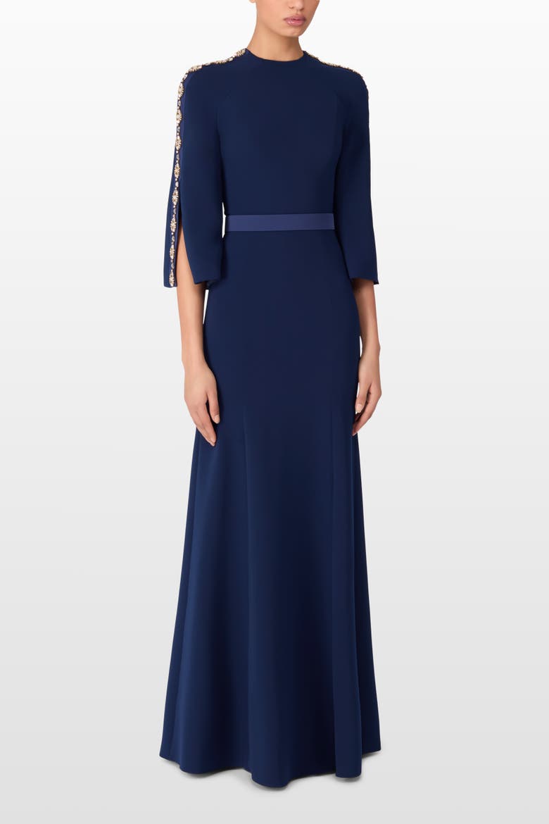 Milred Dress, Alternate, color, Midnight Kiss