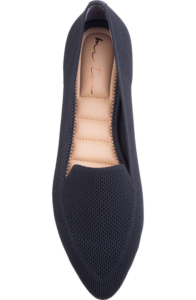 Me Too Alia Flat, Alternate, color, Black