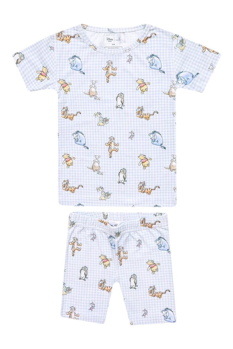 Winnie the Pooh & Friends Fitted Two-Piece Short Pajamas, Main, color, WINNE THE POOH