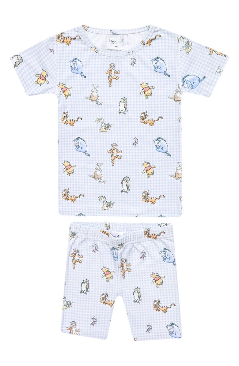 Copper Pearl Winnie the Pooh & Friends Fitted Two-Piece Short Pajamas, Main, color, Winne The Pooh